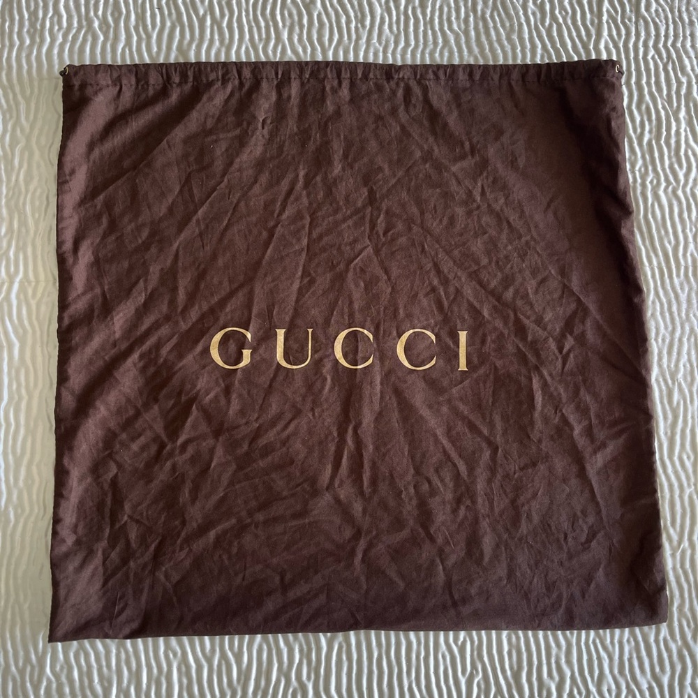 LARGE Gucci drawstring Dust Bag